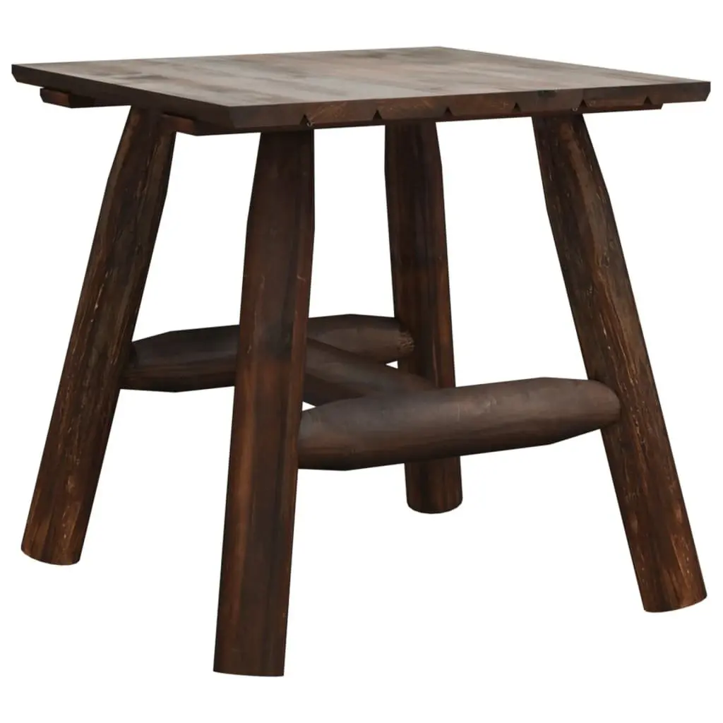 3 Piece Garden Lounge Set Solid Wood Spruce Brown Outdoor Furniture