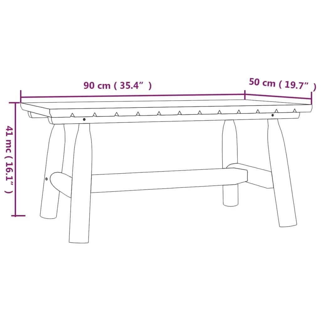 4 Piece Garden Lounge Set Outdoor Furniture Solid Wood Spruce Brown Chairs Bench Table