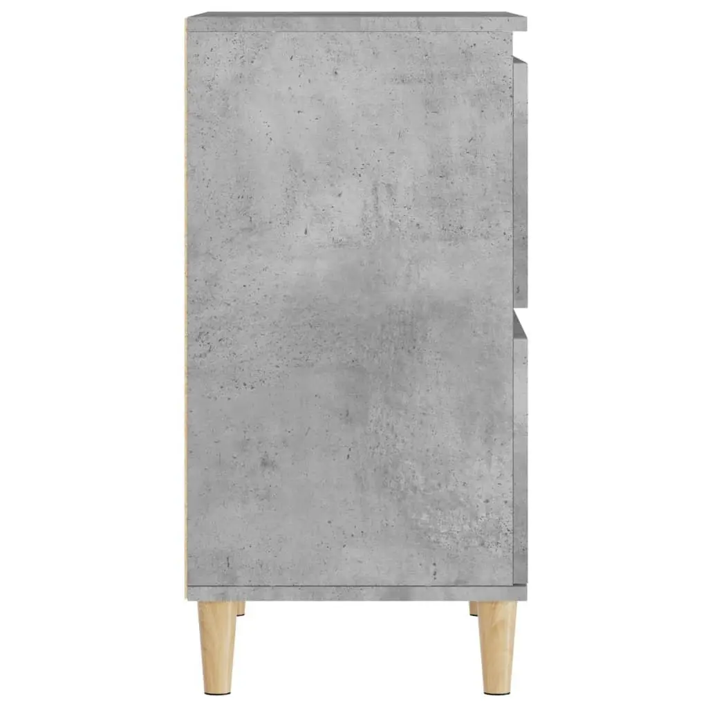 Grey Sideboard Cabinet Set with Easy Maintenance