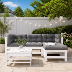 Comfortable and Practical 5 Piece Garden Lounge Set