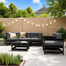 Comfortable 6-Piece Garden Lounge Set for Outdoor Living
