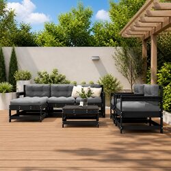 Comfort and Value in a 7 Piece Garden Lounge Set