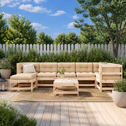 Comfortable 8 Piece Outdoor Lounge Set for Your Space