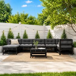 Comfortable and Sturdy 8 Piece Outdoor Lounge Set
