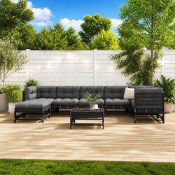 Comfortable 8 Piece Outdoor Lounge Set for Relaxation