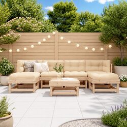 7 Piece Garden Lounge Set - Comfortable & Durable