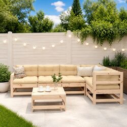 Comfortable and Reliable 6-Piece Outdoor Lounge Set