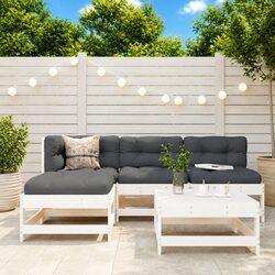 Comfortable 5 Piece Lounge Set with Soft Cushions