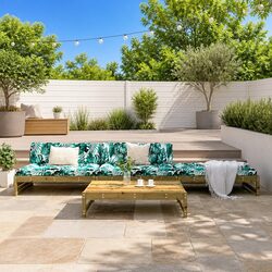 Practical Garden Lounge Set with Value and Comfort