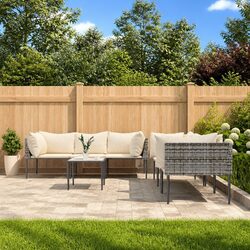 Value and Comfort: 7 Piece Garden Lounge Set