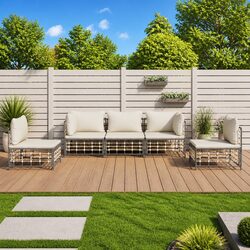 5 Piece Garden Lounge Set: Comfort and Value Combined