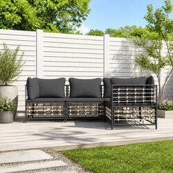Comfortable and Durable 4-Piece Garden Lounge Set