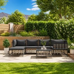 Comfortable and Durable 7 Piece Garden Lounge Set