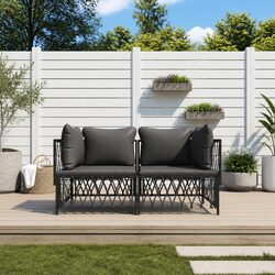 Reliable 2-Piece Garden Lounge Set with Comfort Features