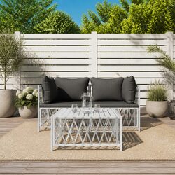 Cozy 3 Piece Garden Lounge Set for Lasting Comfort