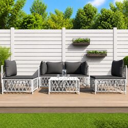 Comfortable 5-Piece Lounge Set for Your Garden