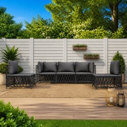 Comfortable and Reliable 5-Piece Garden Lounge Set