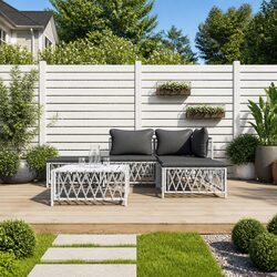 Comfortable and Reliable 5-Piece Garden Lounge Set