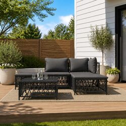 Value and Comfort in a 5-Piece Garden Lounge Set