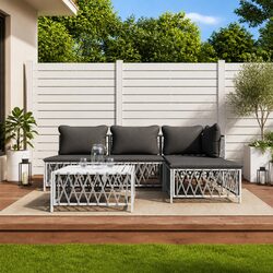 Affordable and Reliable 5 Piece Outdoor Lounge Set