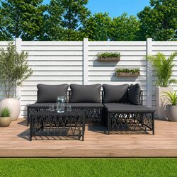 Reliable 5-Piece Modular Lounge Set for Your Outdoors