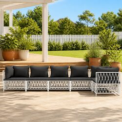 Comfortable and Reliable 6-Piece Outdoor Lounge Set