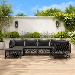 Comfortable and Durable 6-Piece Garden Lounge Set