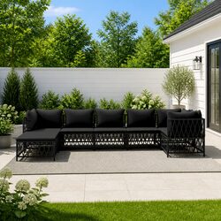 Comfort and Value in a 7 Piece Garden Lounge Set