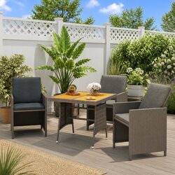 Reliable Grey Garden Table for Your Outdoor Needs