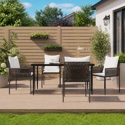 Comfortable and Durable 5-Piece Outdoor Dining Set
