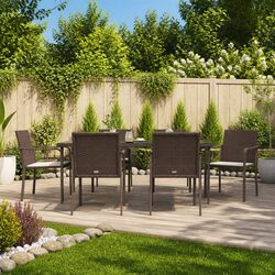 Comfort and Value: Outdoor Chairs Set of 6