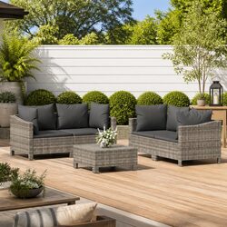 5 Piece Garden Lounge Set - Quality and Comfort Combined