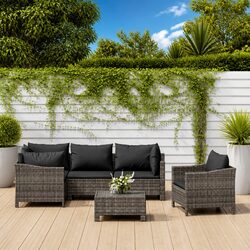 Comfort Meets Quality in this 6 Piece Outdoor Lounge Set