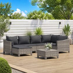 7 Piece Garden Lounge Set - Comfortable and Durable