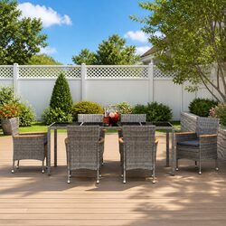 7-Piece Garden Dining Set: Comfort and Quality Combined
