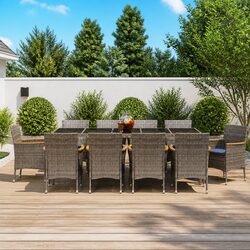 Quality Outdoor Dining Set with Comfortable Features