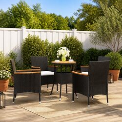 Comfortable and Value-Packed 5 Piece Bistro Set