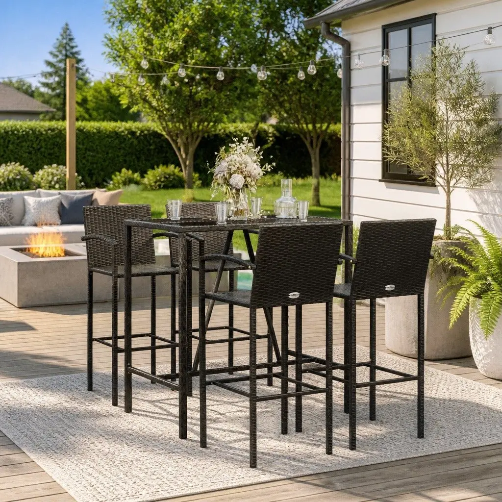 Outdoor Bar Set for Gatherings
