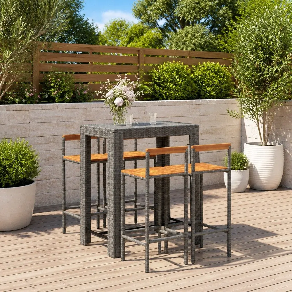 5-Piece Garden Bar Set