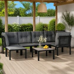 7 Piece Outdoor Lounge Set: Comfort and Value Combined
