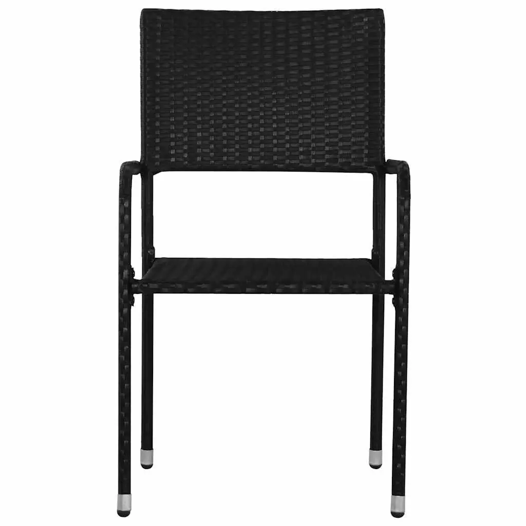 4 Stackable Outdoor Dining Chairs
