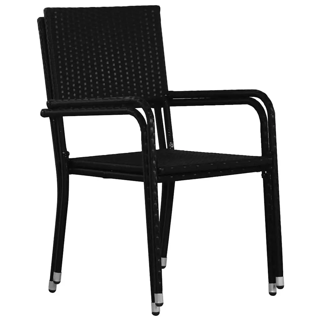 4 Stackable Outdoor Dining Chairs