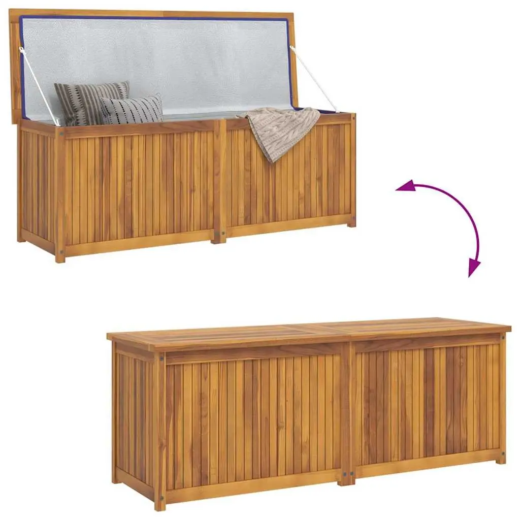 Garden Storage Box Made of Solid Teak