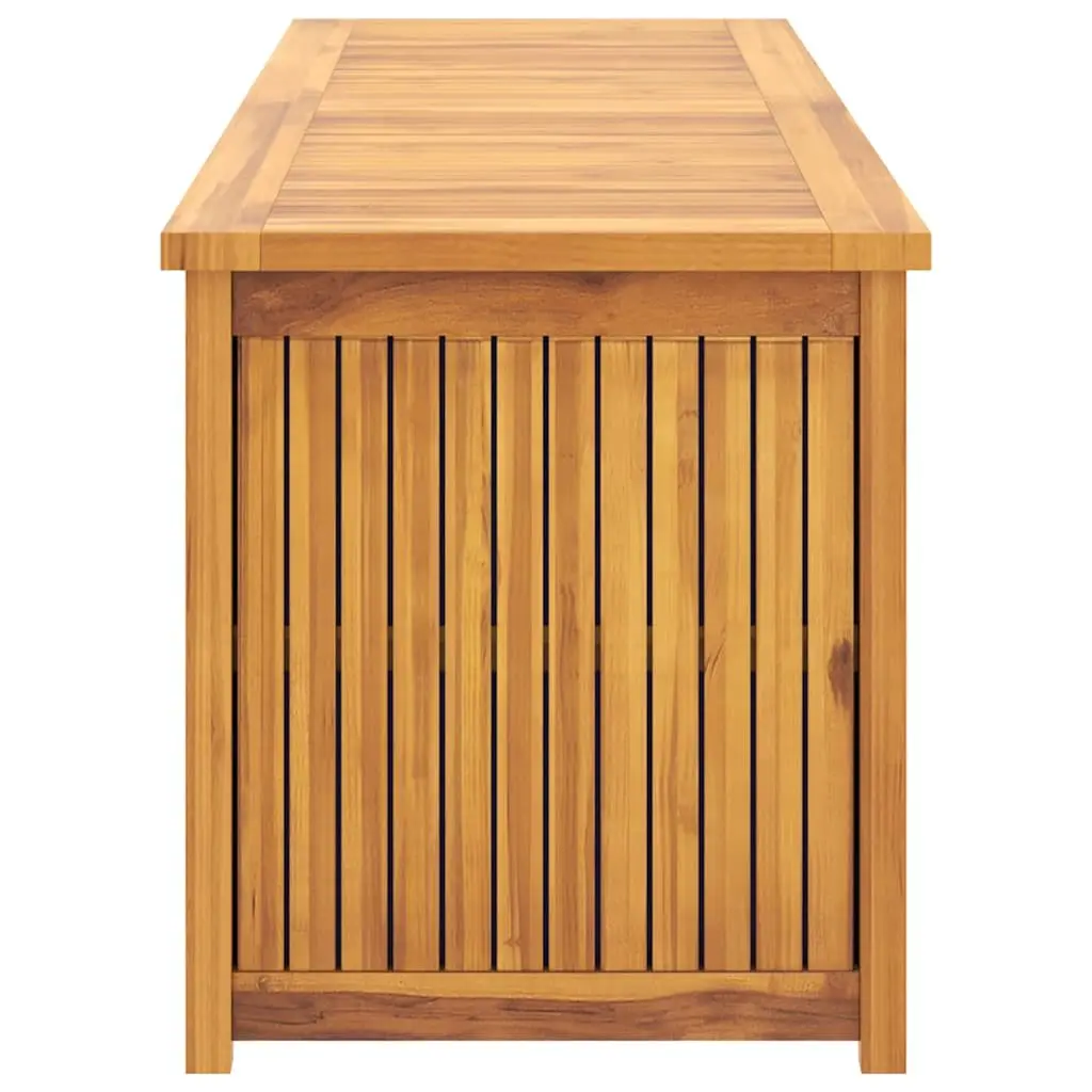 Garden Storage Box Outdoor Chest 175x50x55 cm Teak Wood Brown