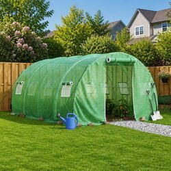 Reliable 12 m² Greenhouse That Protects Your Plants
