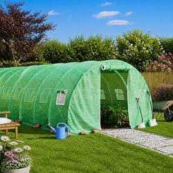 Reliable 24 m² Greenhouse - A Smart Addition to Your Garden