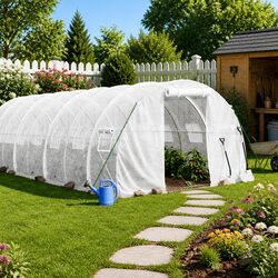 Reliable 10x3x2m Greenhouse to Protect Your Plants