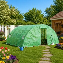 20m² Greenhouse: Value and Practicality Combined