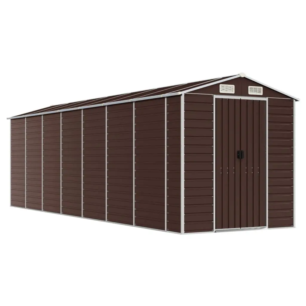 Brown Garden Shed for Effective Storage