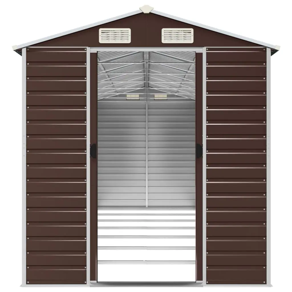 Brown Garden Shed for Effective Storage